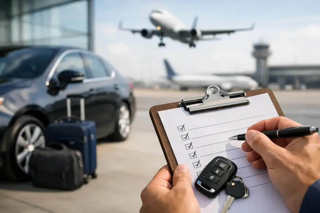 Airport Car Booking Checklist: 10 Must-Check Items